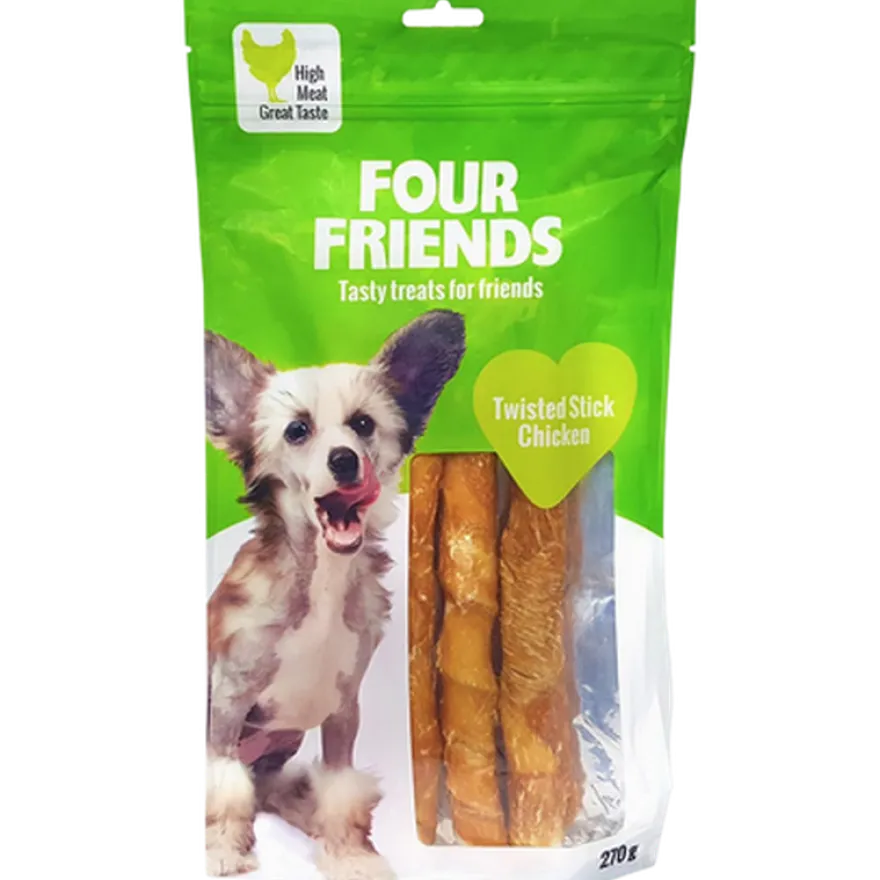 Twisted Stick Chicken, 40-pakning, 12,5 cm