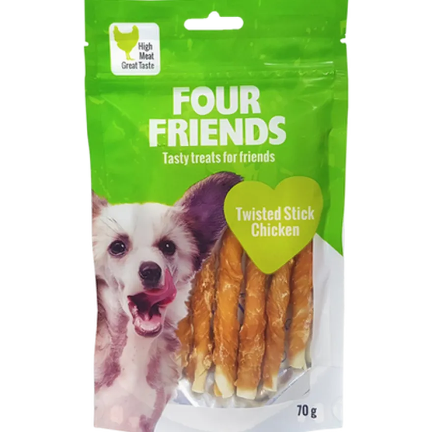Twisted Stick Chicken, 40-pakning, 12,5 cm