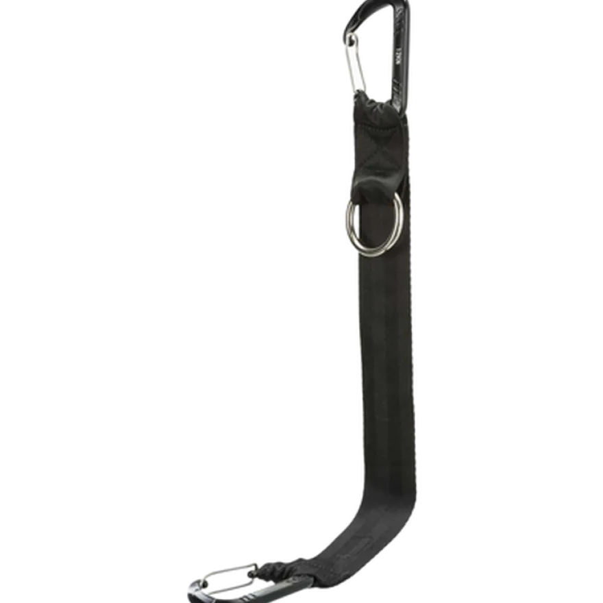 Universell belterem, Mounteneer karabinkrok svart 30 cm / 38 mm