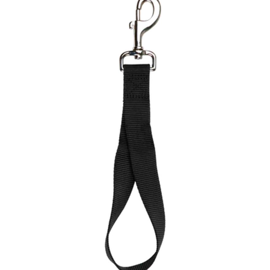Universell kort snor svart 27 cm / 45 mm