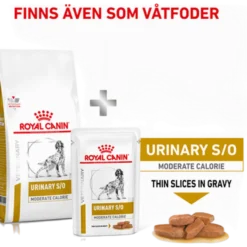 Urinary S/O Moderate Calorie tørrfôr for hunder 12 kg