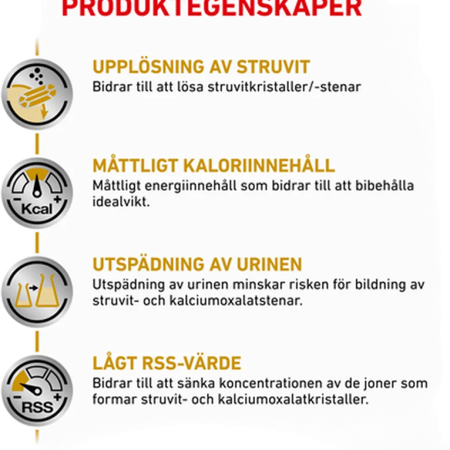 Urinary S/O Moderat kalori tørrfôr for hunder 6,5 kg
