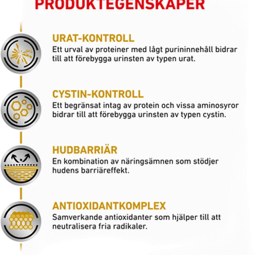 Urinary U/C Low Purine tørrfôr for hunder 14 kg