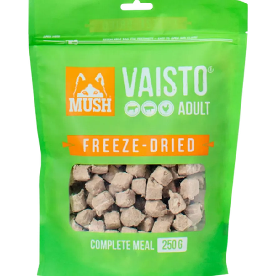 Vaisto Oksekjøtt Gris Kylling Frysetørket 250 g x 5