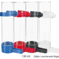 Vann- og fôrdispenser i plast 65 ml