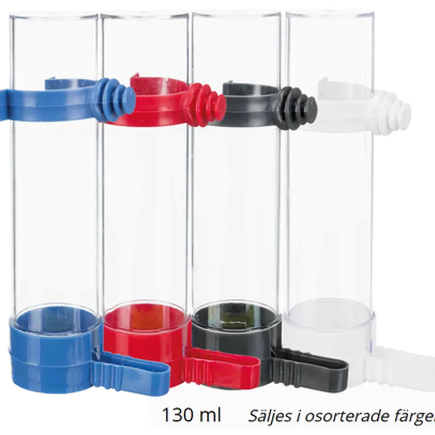 Vann- og fôrdispenser i plast 65 ml