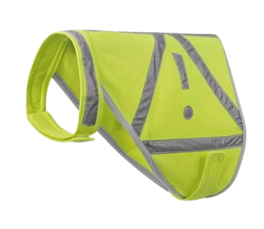 Vest med høy synlighet Polyester Reflect