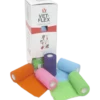 Vet-Flex Elast Binda Selvklebende 10cm*4,5m Neonmix.
