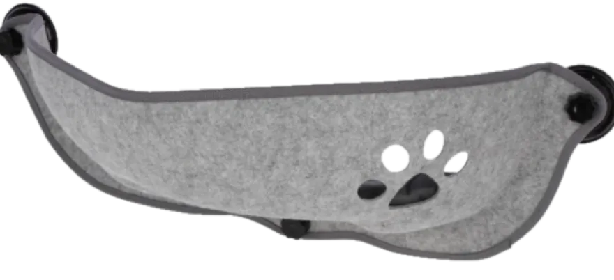 Vindusseng Filzino 30x18cm Grå