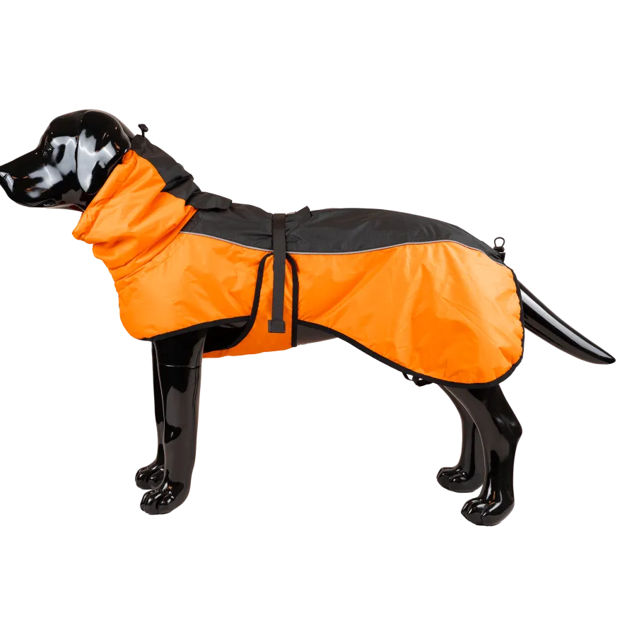 Vinterteppe Pajazzo, M, 40 cm, Oransje