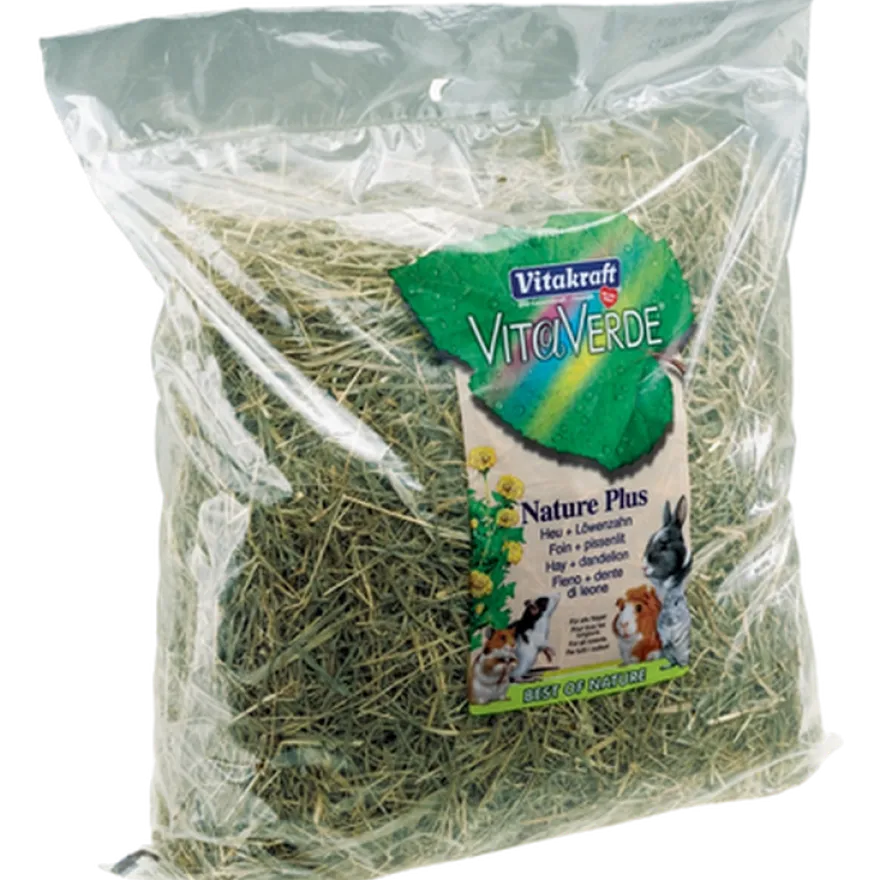 VitaVerde Nature Plus høy og løvetann 500g