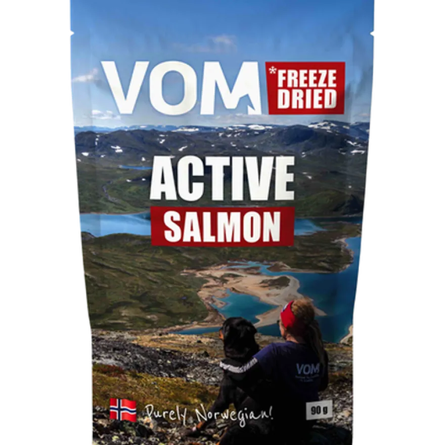 VOM Frysetørket laks - Frysetørket 900 g.
