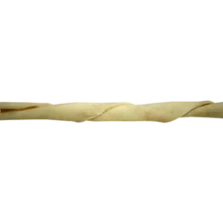 Vridd tyggebein naturell 25 cm x 18 mm