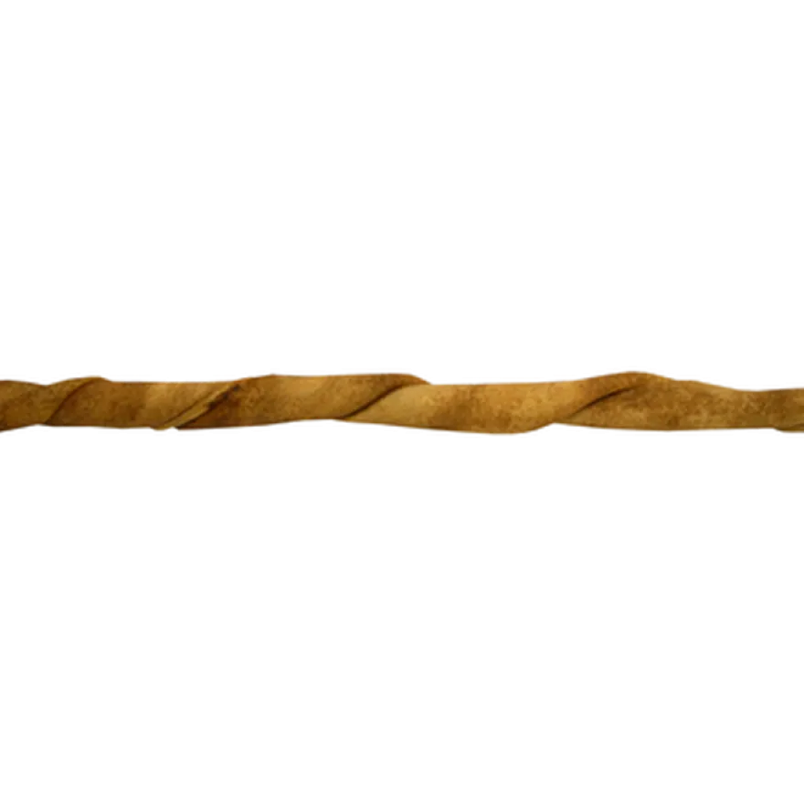 Vridd tyggebein røkt bacon 25 cm x 18 mm
