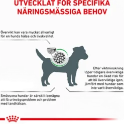 Weight Management Satiety Small Dog Tørrfôr for små hunder 1,5 kg