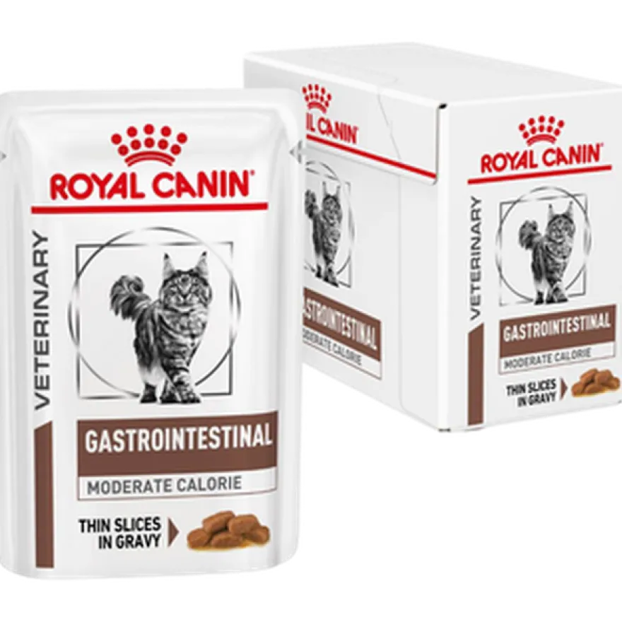 Wet Cat Gastro Intestinal Moderat kaloriinnhold 85 g x 12 stk - porsjonsposer