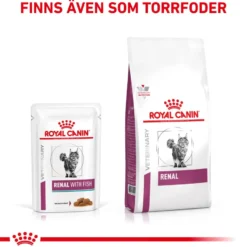 Wet Cat Renal Fish 85 g x 12 stk - porsjonsposer