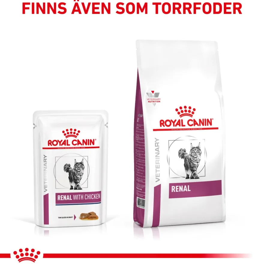 Wet Cat Renal Kylling 85 g x 12 stk - porsjonsposer