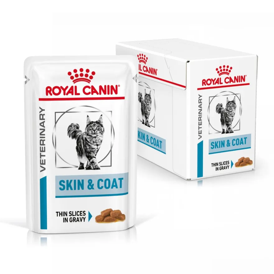 Wet Cat Skin & Coat Formula 85 g x 12 stk - porsjonsposer