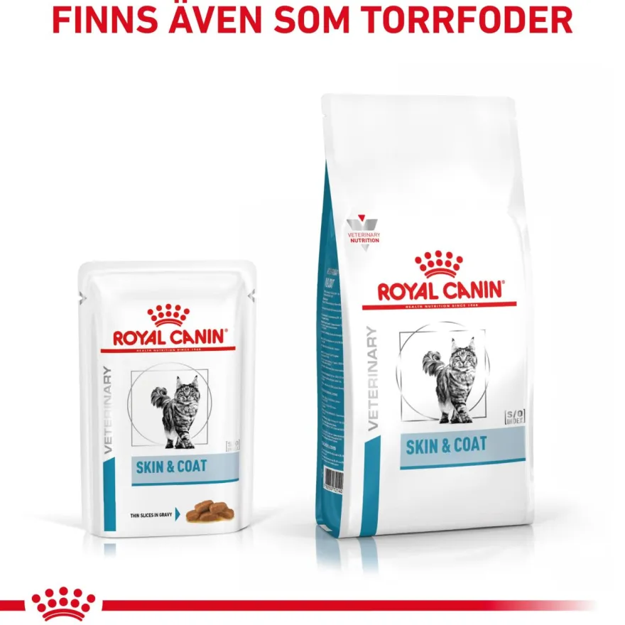 Wet Cat Skin & Coat Formula 85 g x 12 stk - porsjonsposer