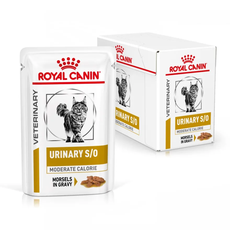 Wet Cat Urinary S/O Moderat kaloriinnhold 85 g x 12 stk - porsjonsposer