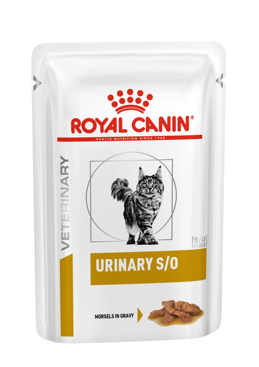 Wet Cat Urinary S/O Morsels in Gravy 85 g x 12 stk - porsjonsposer