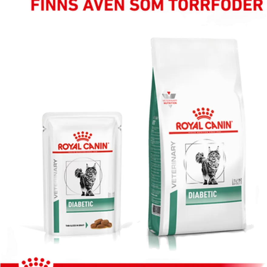 Wet Cat Weight Management Diabetiker 85 g x 12 stk - porsjonsposer
