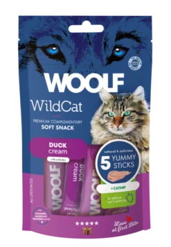 Wildcat Cream - Duck + catnip 5-pack