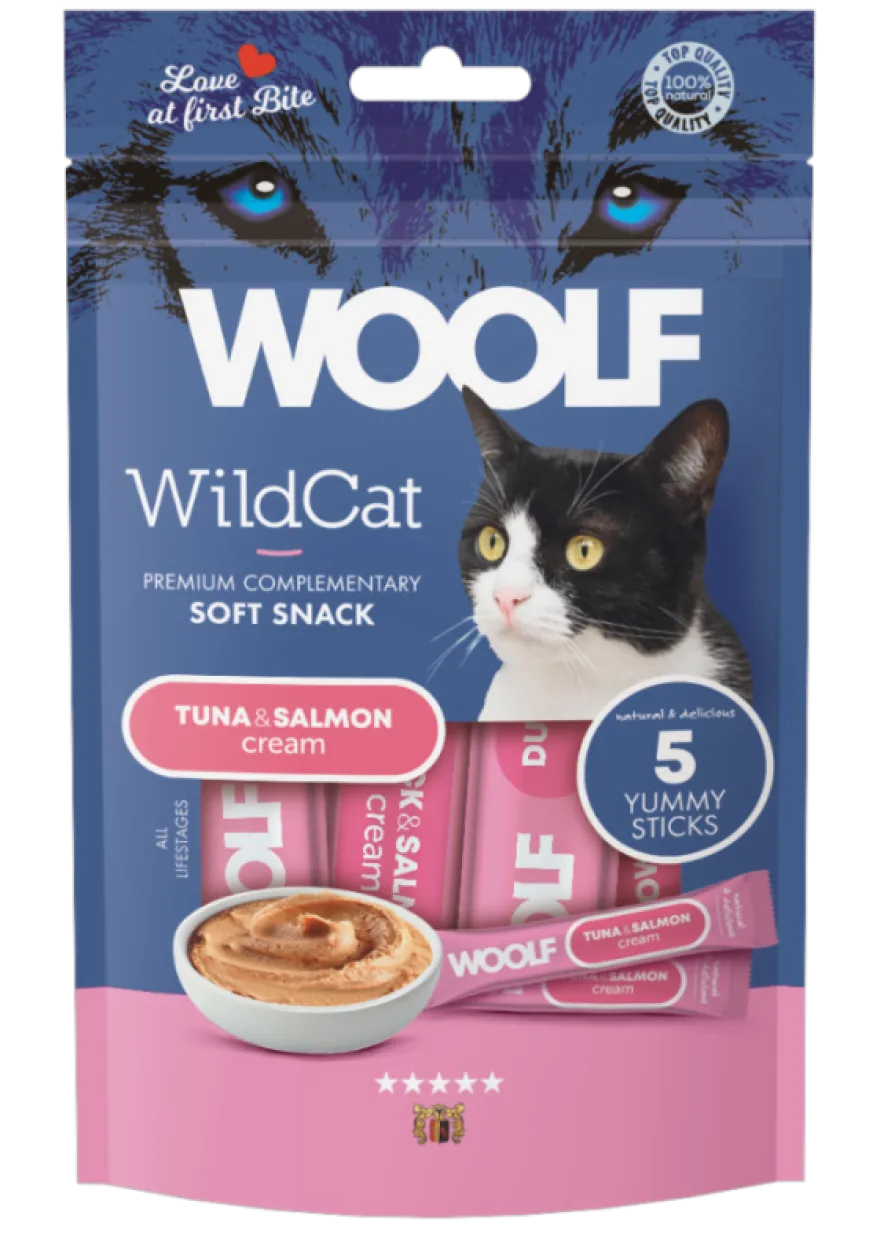 Wildcat Cream - Tuna & Salmon 5-pack