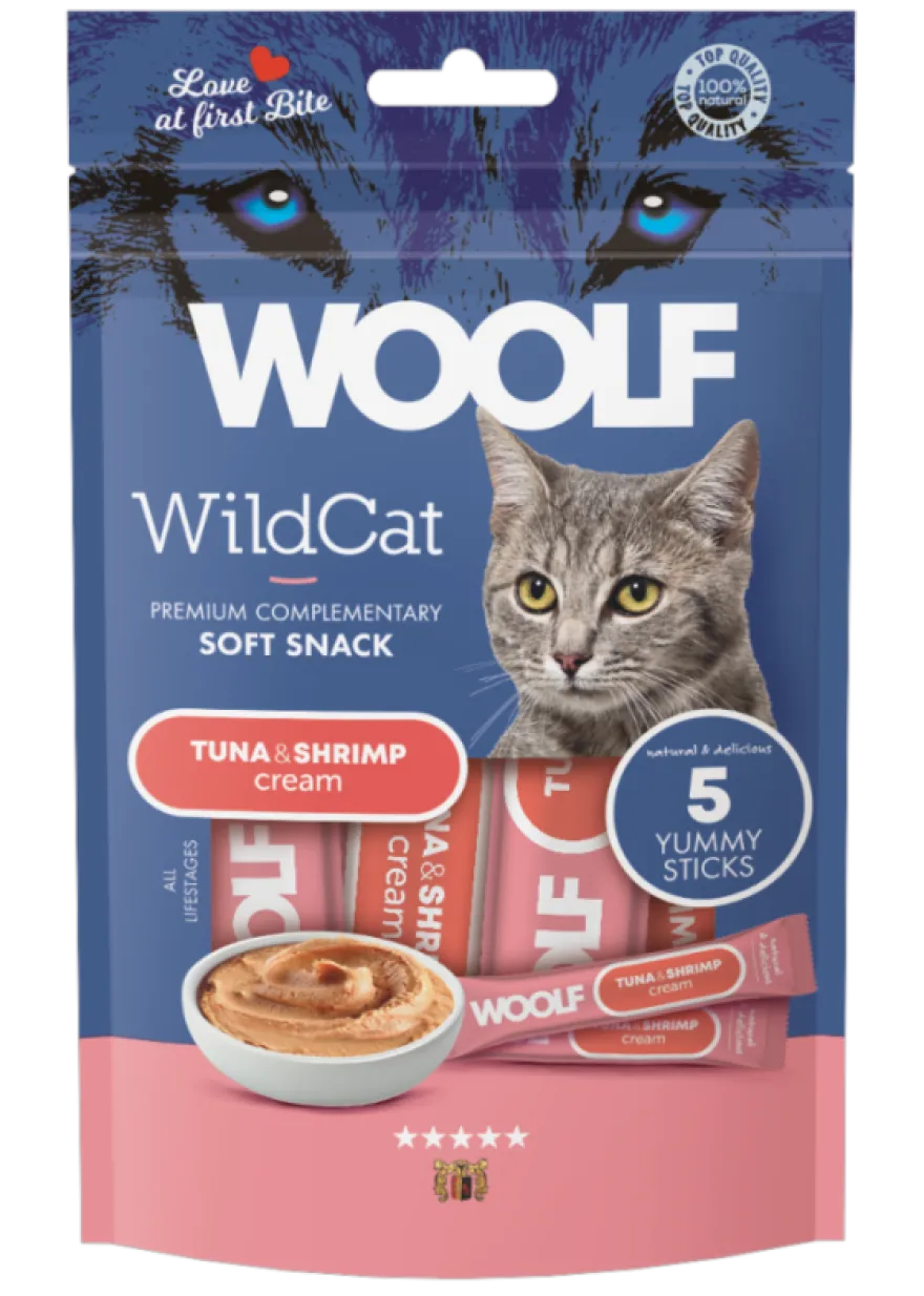 Wildcat Cream - Tuna & Shrimp 5-pack