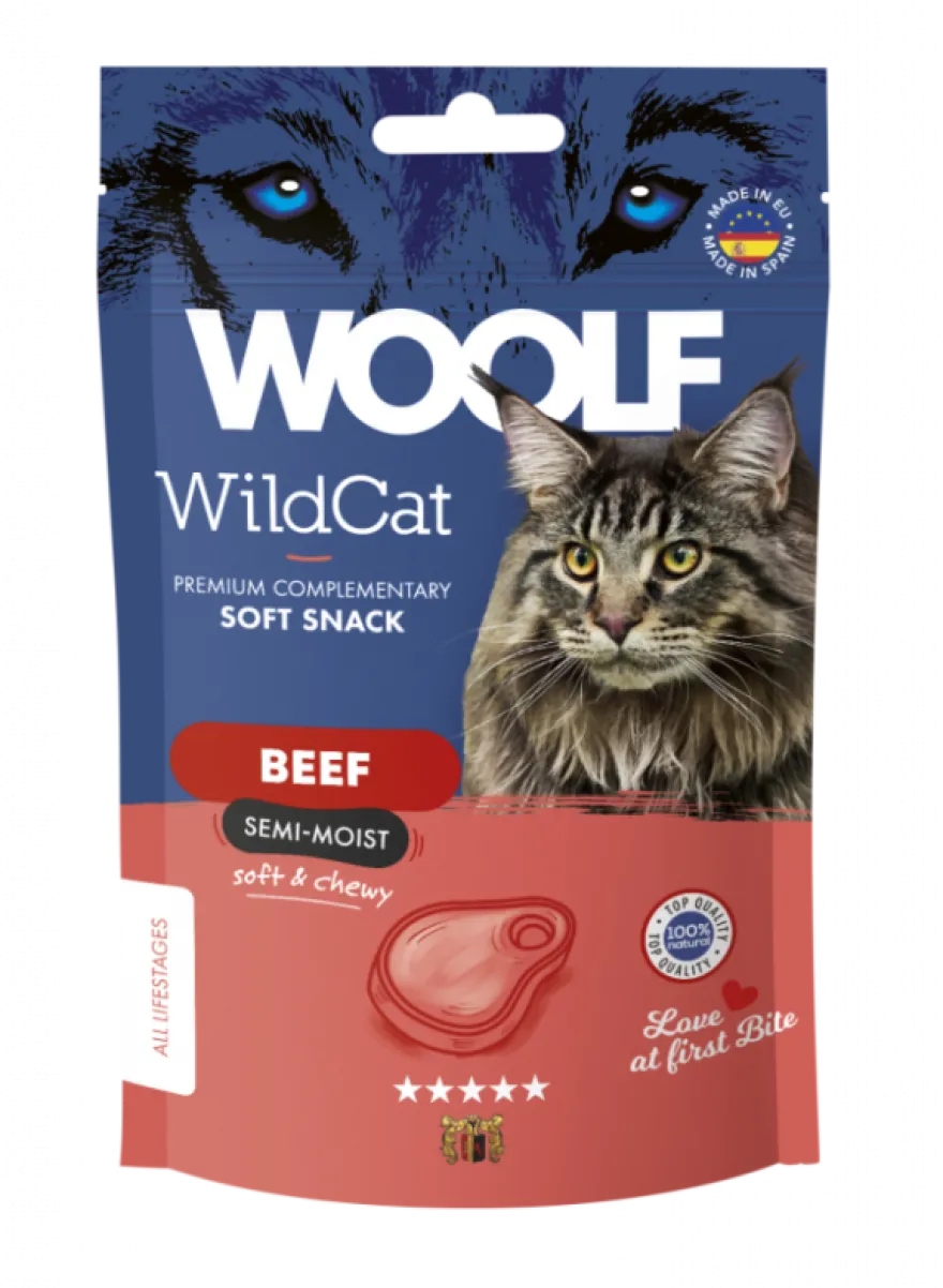 Wildcat Snacks - Beef 50g