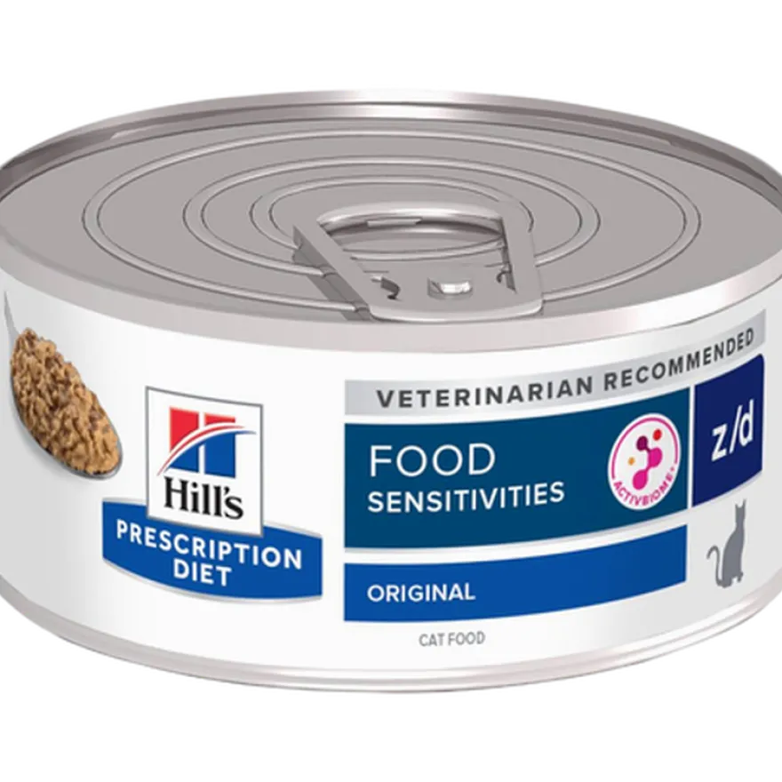 z/d Food Sensitivities Original Canned - Wet Cat Food 156 g x 24