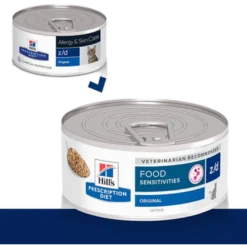 z/d Food Sensitivities Original Canned - Wet Cat Food 156 g x 24